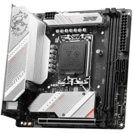 MSI MPG B760I Edge mITX Placa Base para PC, Intel B760, LGA 1700, mini-ATX, DDR5