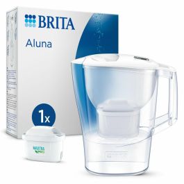 Jarra Filtrante Brita ALUNA BLANCA Blanco Transparente Plástico 2,4 L