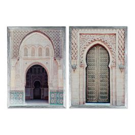 Cuadro Arabe DKD Home Decor Beige Verde 3 x 70 x 50 cm (2 Unidades) Precio: 57.49999981. SKU: B18KGS85R3