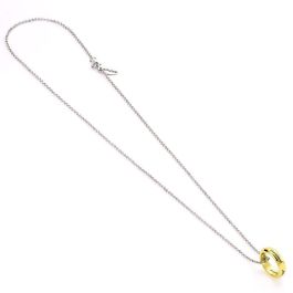 THE CARAT SHOP Colgante Anillo El Señor de los Anillos, Inspirado en la película, Cadena 62 cm, Aleación de zinc/Poliéster Precio: 11.88999966. SKU: B1CYYKKNY4