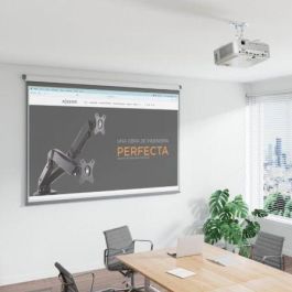 Aisens Soporte Universal Giratorio e Inclinable para Proyector de Techo, Blanco - Compatible con la Mayoría de Proyectores, Carga Máxima 13.5kg Aisens Soporte Universal Giratorio e Inclinable para Proyector de Techo, Blanco - Compatible con la Mayoría de Proyectores, Carga Máxima 13.5kg