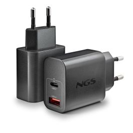 Cargador para Portátil NGS ERA20WBLACK 20 W Negro