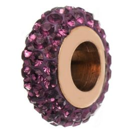 Abalorio Mujer Folli Follie 3P0T024RV Morado 1,5 cm