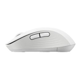 Logitech Ratón M650 Logi Bolt / Bluetooth, 5 Botones, 400-2000 DPI, Color Blanco (Off-white)