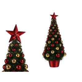 Árbol de Navidad Verde con Bolas Oro y Rojo Krist+ 51 cm (12 Unidades) Precio: 164.58999953. SKU: B122APQQ9T
