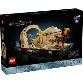 LEGO 75380 Star Wars Mos Espa Podracer Race Diorama Nave Espacial