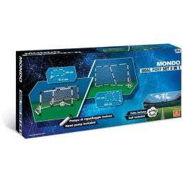 Mondo Jaula de portería de fútbol FIFA World Cup 2018 Grande Modular 2 en 1 con 2 Mini Goles y Balón PVC