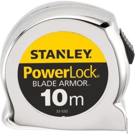Medición - STANLEY - 0-33-532 - Blade Armor - 10 mx 25 mm - Powerlock Medición - STANLEY - 0-33-532 - Blade Armor - 10 mx 25 mm - Powerlock