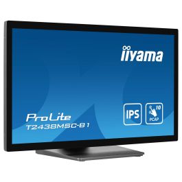 iiyama T2438MSC-B1 Monitor Táctil 23.8 Pulgadas Full HD LED HDMI DP USB Negro