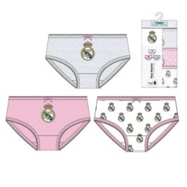 Cerdá Pack Braguitas Single Jersey 3 Piezas Real Madrid T02/03