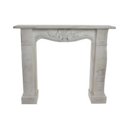 Frontal Chimenea Cottage DKD Home Decor Blanco 26.5 x 105 x 123 cm