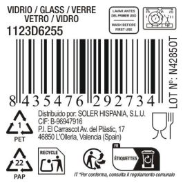 La Mediterranea Copa Coñac 280 ml Bois ø6 x 8.3 x 11.8 cm (48 Unidades)