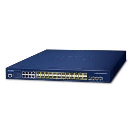 Planet Switch 16 puertos SFP 100/1000X + 8 TP/SFP Gigabit + 4 SFP+ 10G apilable gestionable L3 (alimentación redundante) Precio: 793.78999953. SKU: B15XZG6RNM