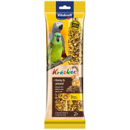 Vitakraft Barritas Semillas para Loros Africanos y Papagayos con Miel y Anís - Paquete de 10 Unidades (5x2) Precio: 32.6337. SKU: B1KF6LV74E