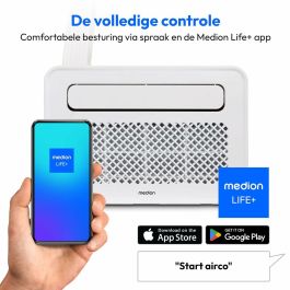 Medion P502 Aire Acondicionado para Autocaravanas MED1717433664562 – 5000 BTU, hasta 12m²