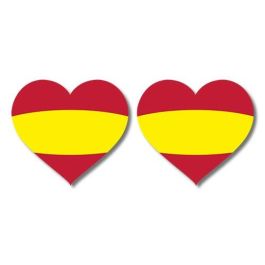 Pegatina Corazon Bandera España 2 Unidades Cs10 Stock Last ADH06592 Pegatina Corazon Bandera España 2 Unidades Cs10 Stock Last ADH06592
