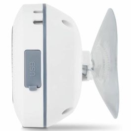 Medion MED1737362723132 Radio de Ducha FM Bluetooth IPX6 con Soporte de Ventosa, Blanco