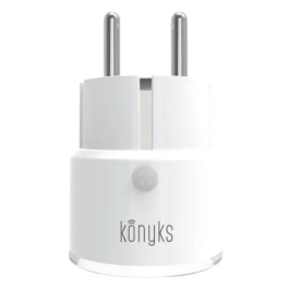 Konyks Priska Mini 3 FR Toma conectada WiFi 10A con contador de consumo inteligente Compacta