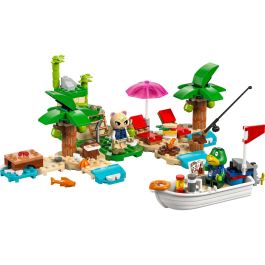 LEGO 77048 Animal Crossing Paseo en Barca con el Capitán Set de Construcción Isla Desierta Munchi Ardilla Personalizable +6 años