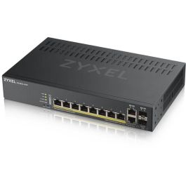 Zyxel GS1920-8HPV2 Switch Gestionado Gigabit Ethernet PoE 8 Puertos Negro