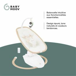 Babymoov BAB3661276185319 Columpio Baby Swoon Hoop con mando a distancia, ultraconfort, asiento giratorio 90°, arco de juego Babymoov BAB3661276185319 Columpio Baby Swoon Hoop con mando a distancia, ultraconfort, asiento giratorio 90°, arco de juego