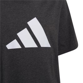 Camiseta de Manga Corta Infantil Adidas HG8856 Negro