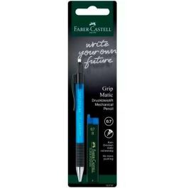 Portaminas Faber-Castell Grip Matic Azul 0,7 mm (10 Unidades)