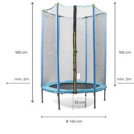 Cama Elástica Infantil con Red de Seguridad Zuply InnovaGoods