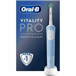 Oral-B VITALITY PRO AZUL Cepillo de Dientes Eléctrico Recargable con 3 Modos (Limpieza Diaria, Sensible, Sensible Plus) - 1 Unidad