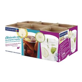 Luminarc Vaso Alto Sidra Gigante de Vidrio Transparente 53 cL Pack de 6 Unidades, Apto Lavavajillas, Fabricado en Francia