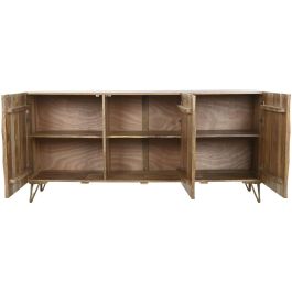 Buffet Colonial DKD Home Decor Natural Dorado 45 x 75 x 160 cm Buffet Colonial DKD Home Decor Natural Dorado 45 x 75 x 160 cm