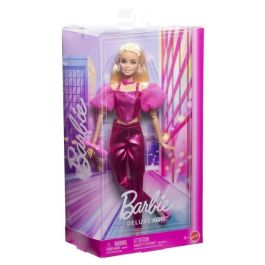 Barbie Jfp40 Muñeca Deluxe Style Metallic con Corset Rosa y Mangas de Organza, Incluye Accesorios Exclusivos (Pulseras, Bolso, Tacones)