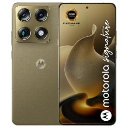 Motorola Signature 5G Smartphone 6.78" Extreme AMOLED 165Hz, Snapdragon 8 Gen 5, 16GB RAM 512GB, Triple Cámara 50MP, Android 16.0, 5200mAh, Color Oro Martini Olive Precio: 1174.78999946. SKU: B1KG4WV8F2