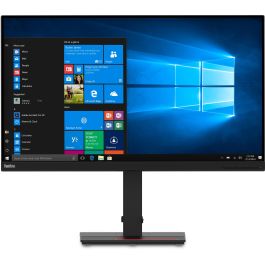 Lenovo ThinkVision T32h-20 Monitor de 32 pulgadas QHD IPS con USB-C, HDMI y DisplayPort, 4ms