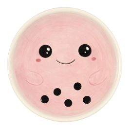 The Concept Factory Plato Relieve Kawaii 17,6X15 Modelos Surtidos: Malvavisco, Tostada, Bubble Tea
