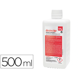 Desinclor Solución Clorhexidina 1% 500 mL Rosa 1Ud Precio: 7.59. SKU: B14WPVB93H