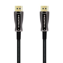 AISENS - CABLE HDMI V2.1 AOC ULTRA ALTA VELOCIDAD / HEC 8K@60HZ 4K@120HZ 4:4:4 48GBPS, A/M-A/M, NEGRO 30 metros Precio: 45.50000026. SKU: B1D6KB77E6