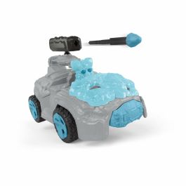 Schleich 42669 ELDRADOR CREATURES Ice Crashmobile con Mini Creature - Set de coches con figura fantástica