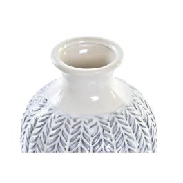 Jarron Mediterraneo DKD Home Decor Azul Blanco 16 x 25 x 16 cm