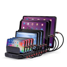 Lindy Estación de Carga USB 10 Puertos 96W 2.4A/Puerto, Carga Inteligente, Protección Sobrecarga para Tablets y Smartphones. Precio: 100.68999996. SKU: B1HCYX2X2E