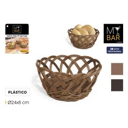 My Bar Cesta Pan Redonda PP Rattan 24x8 cm Precio: 41.59000021. SKU: B17XEFWRP9