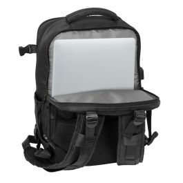 Safta Mochila de Viaje para Cabina, Apta para Portátil de hasta 15,6 Pulgadas, en Color Negro y Dimensiones 440x290x190 mm Safta Mochila de Viaje para Cabina, Apta para Portátil de hasta 15,6 Pulgadas, en Color Negro y Dimensiones 440x290x190 mm