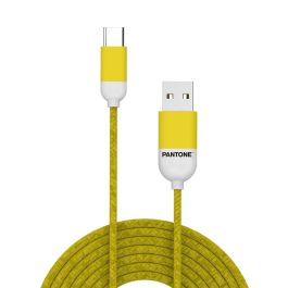 Cable USB-C a USB Celly PT-TC001-5Y Amarillo 1,5 m Precio: 7.49999987. SKU: B15BDMEW74