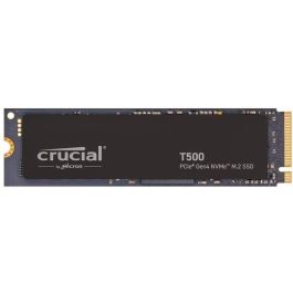 Crucial T500 Disco Duro Interno Sólido SSD 500GB PCIe NVMe 4.0, Lectura 7200MB/s, Escritura 5700MB/s Precio: 93.88999961. SKU: B17GSNCE5K