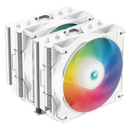 Deepcool DEE6933412727835 Gammaxx AG620 ARGB (Blanco) - Disipador de CPU A-RGB - 2x120 mm