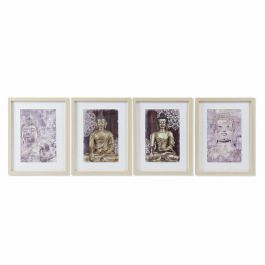 Cuadro Oriental DKD Home Decor Dorado 2 x 45 x 35 cm (4 Unidades) Precio: 20.59000009. SKU: B14HSBFGAL