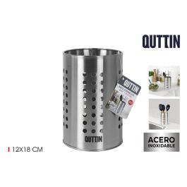 Quttin Bote de Utensilios de Cocina de Acero Inoxidable 12 x 18 cm - Organizador de Menaje para Encimera (12 Unidades) Precio: 29.49999965. SKU: S2205095