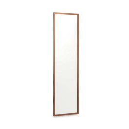 Espejo de pared 82707 Bronce 30 x 120 cm Rectangular (2 Unidades)