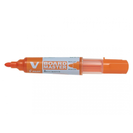 Pilot Rotulador V Board Master Pizarra Blanca Tinta Líquida Trazo 2,3mm Naranja Reciclado 93%