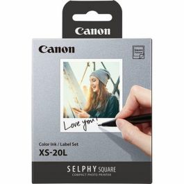 Canon Papel Fotográfico Adhesivo XS-20L - 20 Hojas Cuadradas 72x85mm con Borde para Escribir, Acabado Retro Tipo Instantánea Precio: 22.49999961. SKU: B1HBSHNV8L